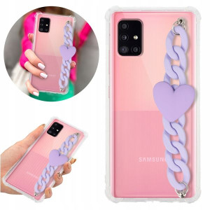 Etui Antishock Blink do SAMSUNG A51 5G Łańcuszek