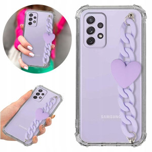 Etui Antishock Blink do SAMSUNG A72 5G Łańcuszek