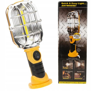 Lampa Latarka Warsztatowa 3w1 Led Cob Magnes Hak