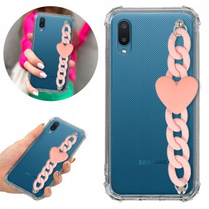 Etui Antishock Blink do SAMSUNG M02 4G Jasny Róż