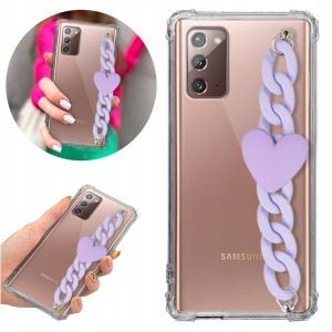 Etui Antishock Blink do SAMSUNG NOTE 20 Łańcuszek