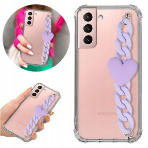 Etui Antishock Blink do SAMSUNG S21 5G Łańcuszek