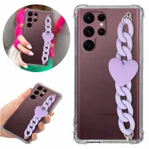 Etui Antishock Blink do SAMSUNG S22 ULTRA Serce