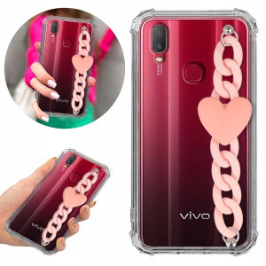 Etui Antishock Blink do VIVO Y11 2019 Jasny Różowy