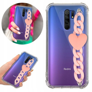 Etui Antishock Blink do XIAOMI REDMI 9 Jasny Róż