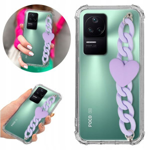 Etui Antishock Blink do XIAOMI REDMI K50 Łańcuszek
