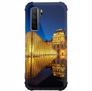 Etui Antishock Do HUAWEI P40 LITE 5G Podróże Wzory