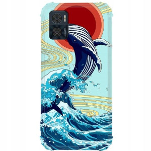 Etui Antishock do MOTOROLA E22i Summer Vibes Wzory