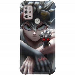 Etui Antishock do MOTOROLA G30 Mroczne Anime Wzory