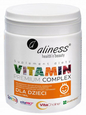 Aliness Witaminy i Minerały dla Dzieci 120g