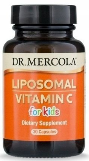 Dr Mercola Witamina C Liposomalna dla dzieci 30kap