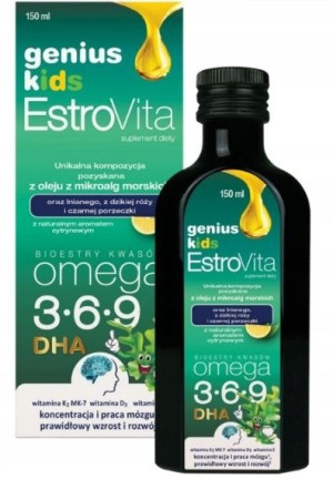 EstroVita Genius Kids Omega-3-6-9 150 ml