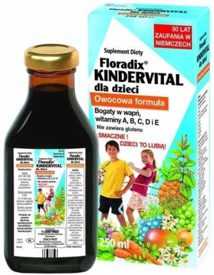 Floradix Kindervital dla dzieci witaminy 250ml
