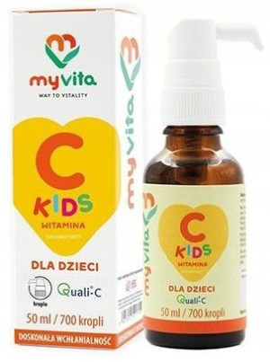 MyVita Witamina C KIDS krople dla dzieci 50 ml