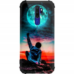 Etui Antishock do OPPO A11X Mroczne Anime Wzory