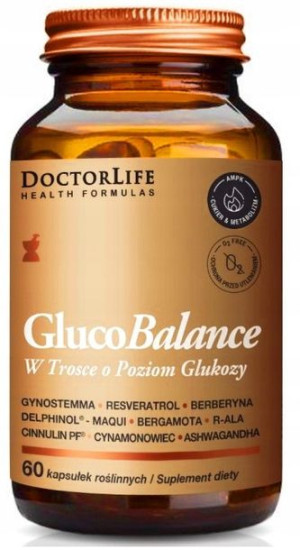 Doctor Life GlucoBalance Berberyna 60 kapsułek