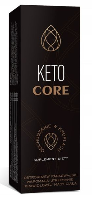 Keto Core imbir spalacz tłuszczu krople 50 ml