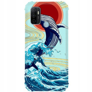 Etui Antishock do OPPO A32 Summer Vibes Mix Wzorów