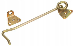 Hak Haczyk Drzwiowy Przykręcany Gięty 200x7mm