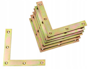 Narożnik Kwadratowy 100mm Kątownik Ocynk 25szt