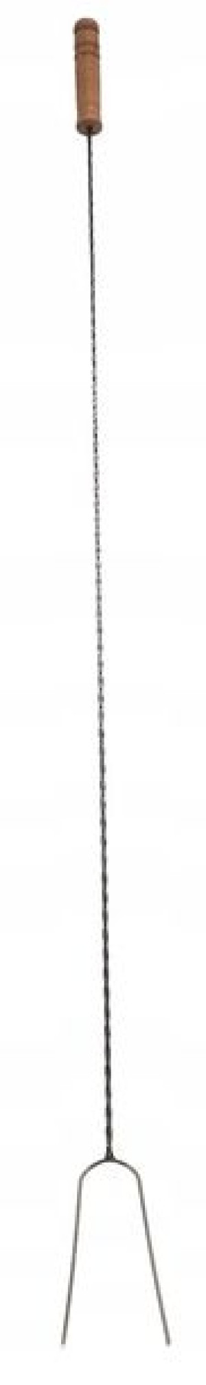 Widełki Widelec Ogniskowy 140 Cm Kij Nabijak