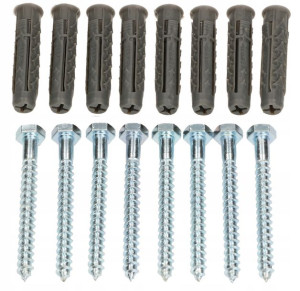 Kołki Rozporowe Zestaw 8szt 12x80mm Łączniki