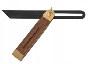 Kątownik Nastawny Liniał Stolarski Drewniany 230mm