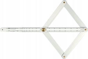 Kątownik Kątomierz Nastawny Aluminiowy Miara 380mm