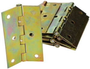 25x Zawias Budowlany Splatany Drzwi 70x45mm Mebli