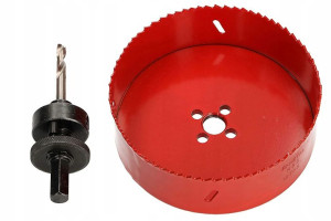 Otwornica Bimetalowa Hss 127mm Uchwyt Sześciokątny