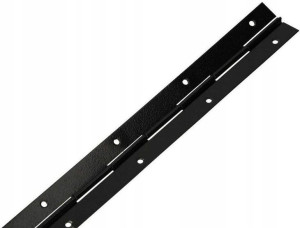 Zawias Taśmowy Listwowy 50 Cm Czarny 10szt