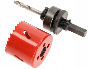 Otwornica Bimetalowa 51mm Koronka Wiertło Adapter