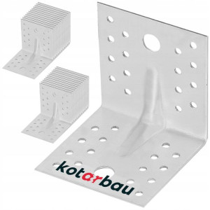 Kątownik Łącznik Ciesielski 80x80x80 Budowlany 25