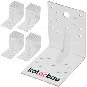 Kątownik Łącznik Ciesielski 100x80mm Budowlany 25