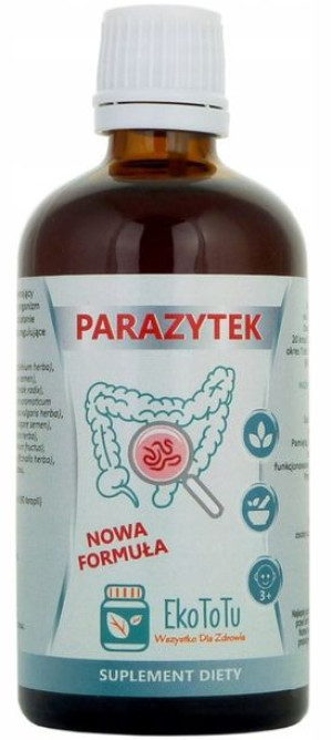 Parazytek pasożyty oczyszczanie organizmu 100 ml