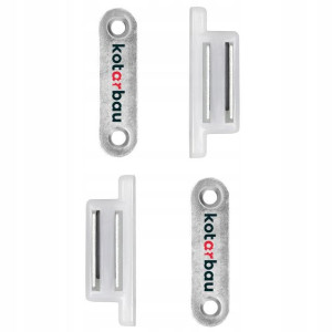 2x Zatrzask Meblowy Zamek Magnetyczny Mebli Szafek