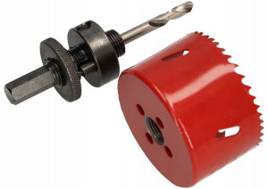 Otwornica Bimetalowa 68mm Koronka Wiertło Adapter