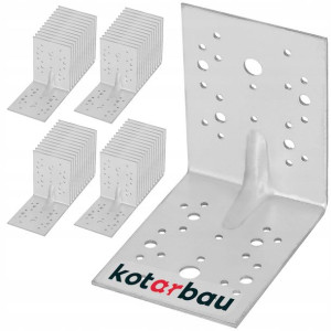 Kątownik Łącznik Ciesielski 130x100mm Budowlany 50