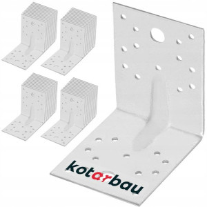 Kątownik Łącznik Ciesielski 100x80mm Budowlany 50