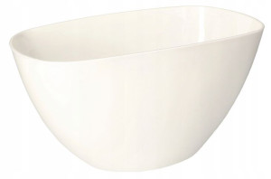Doniczka Osłonka Na Kwiaty 200x130 Mm Biała