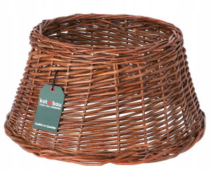 Osłona Wiklinowa Ø45cm Na Stojak Pod Choinkę Boho