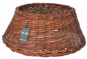 Osłona Wiklinowa Ø60cm Na Stojak Pod Choinkę Boho