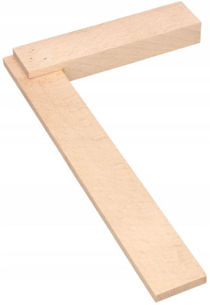 Kątownik Stolarski 300 Mm Drewniany Przymiar