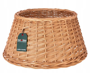 Osłona Wiklinowa Ø45cm Na Stojak Pod Choinkę Boho