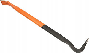 Łom Kuty 600 Mm Budowlany Dwustronny Stalowy