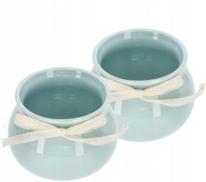 2x Doniczka Fi13 Osłonka Ceramiczna Kwiaty Rośliny