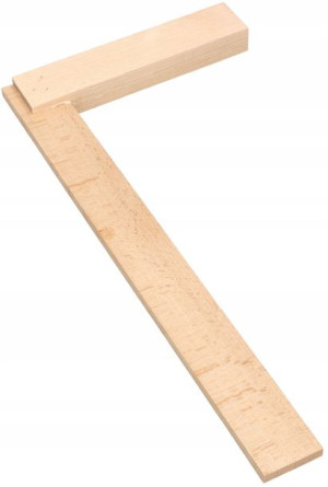 Kątownik Stolarski 400 Mm Drewniany Przymiar