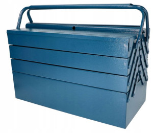 Skrzynka Narzędziowa 7cz Metalowa Organizer 530mm