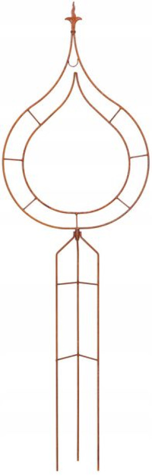 Aureola Dekoracja Ogrodowa Figurka Metal Rdza 186