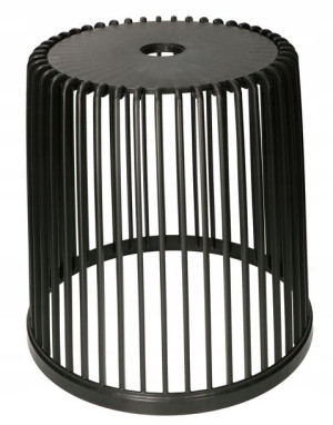 2w1 Stolik Kawowy Pojemnik Kosz Okrągły 335x330 Mm